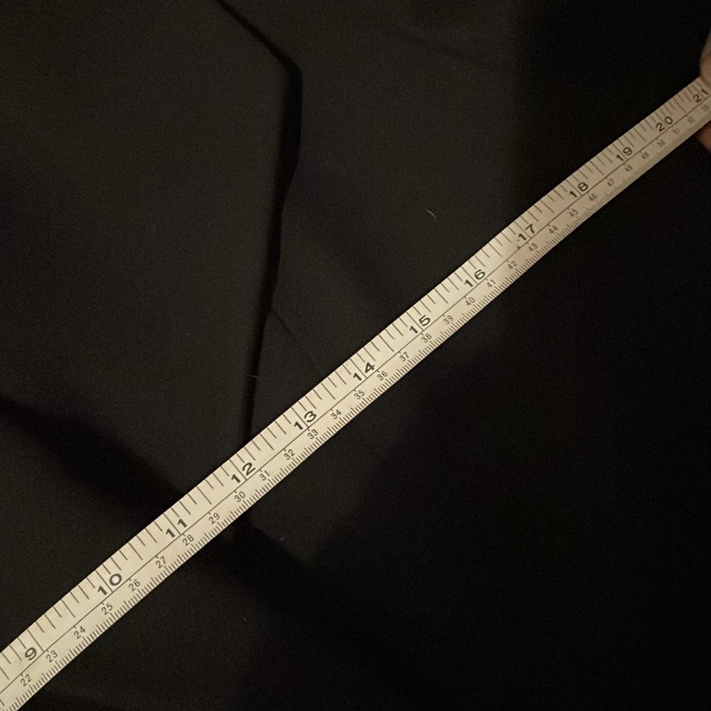 Black Express Winter Coat, Patch Pockets, One Sna… - image 6